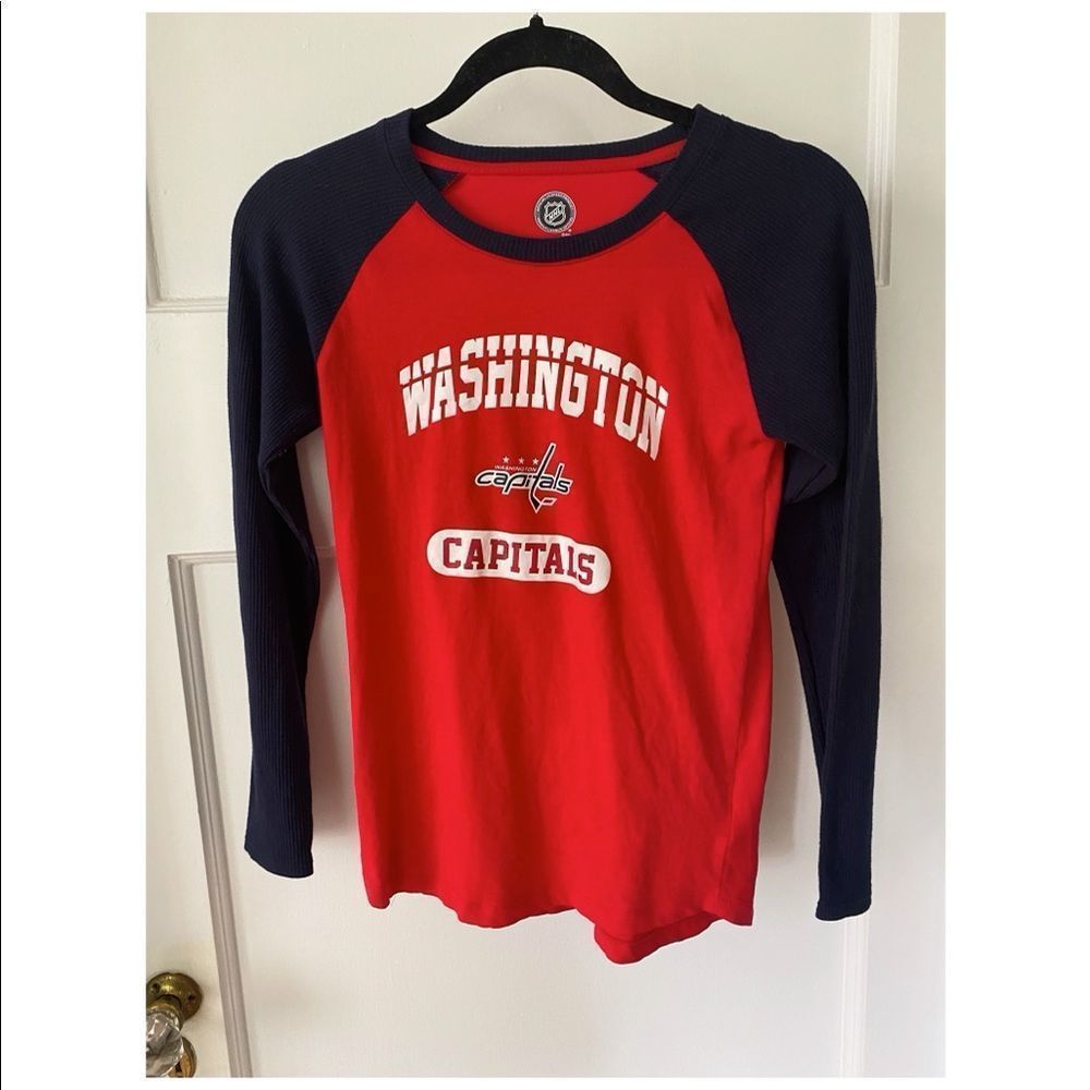 NHL Washington Capitals Kids Shirt Size Large (10-12)
